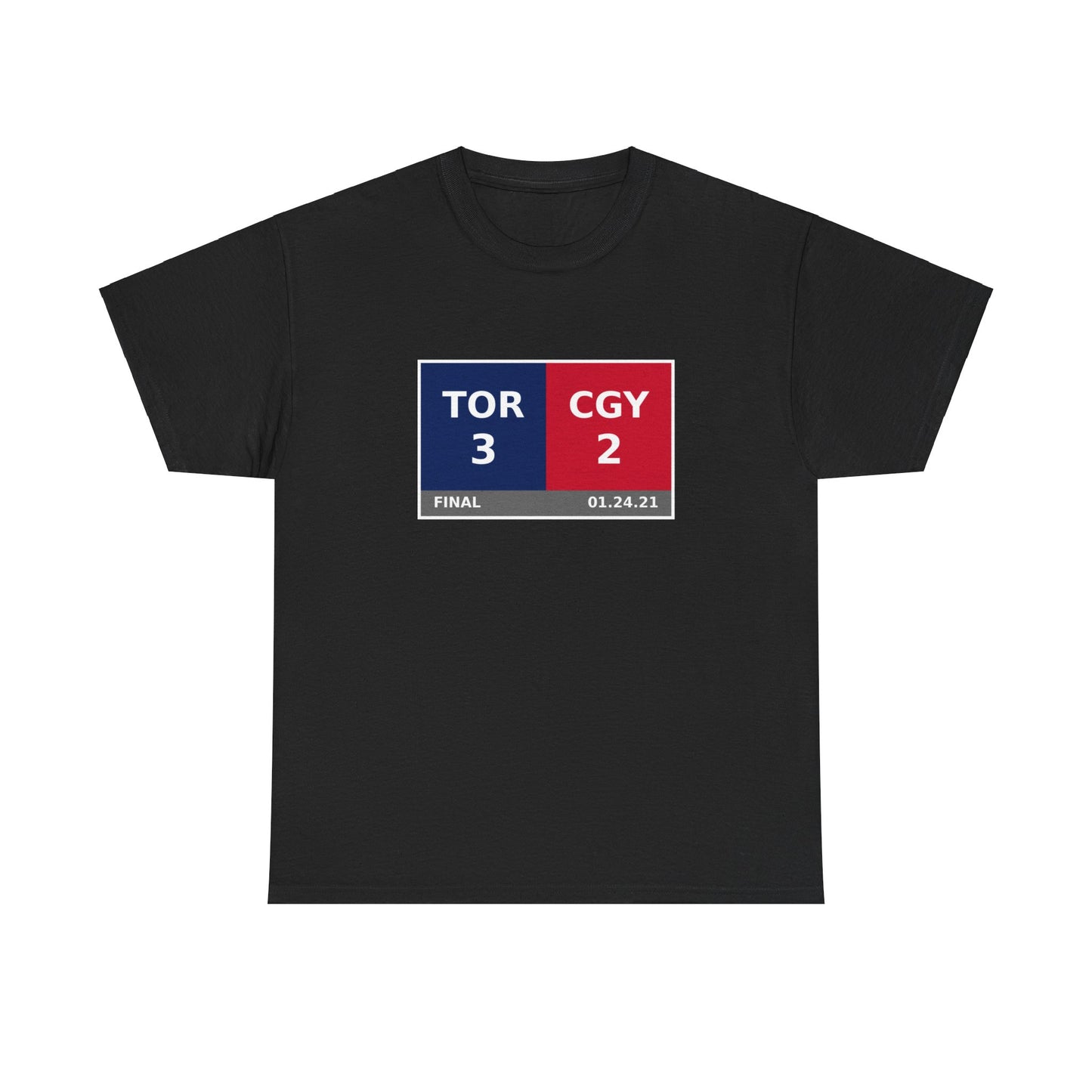 TOR vs CGY Scoreboard Tee 01.24.21