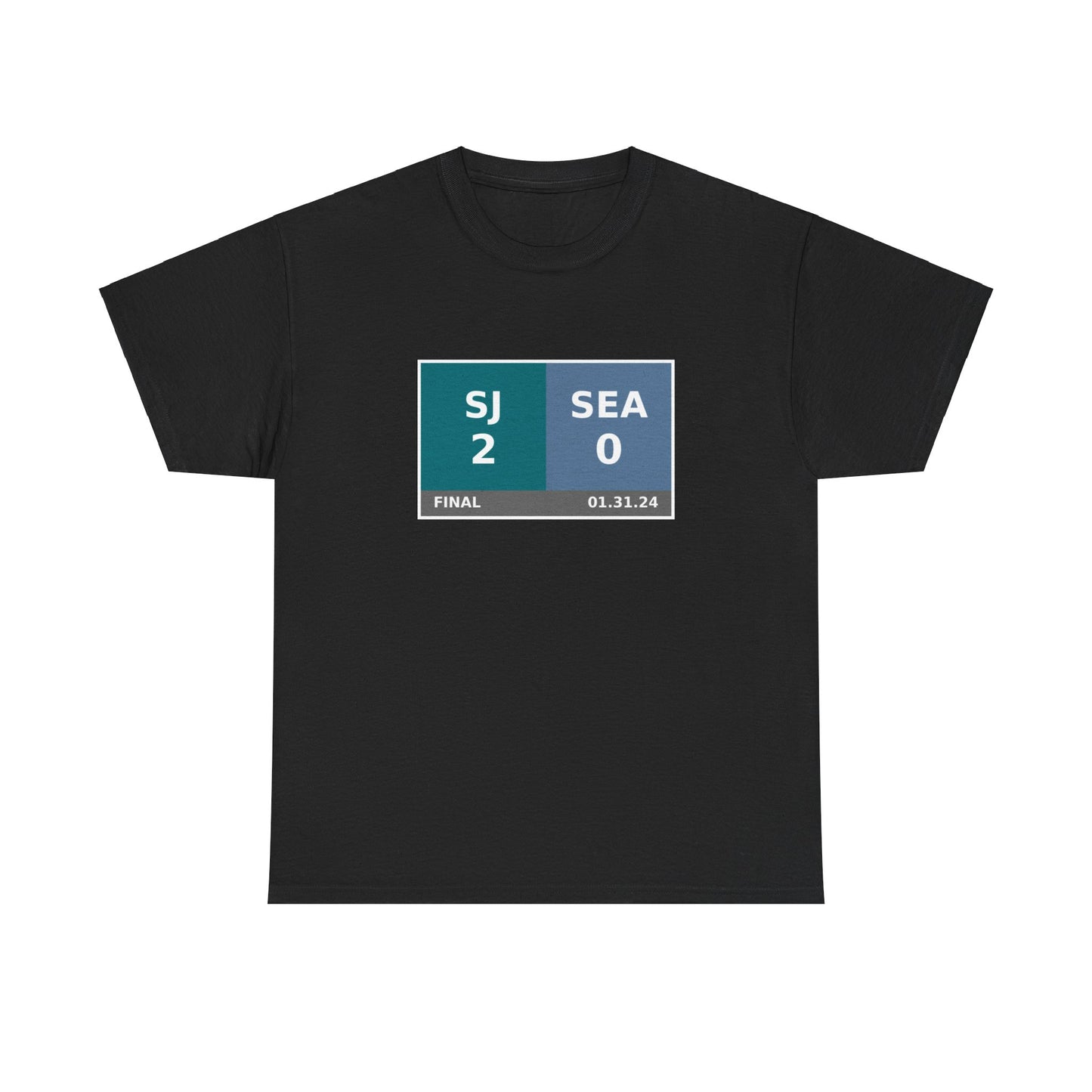 SJ vs SEA Scoreboard Tee 01.31.24