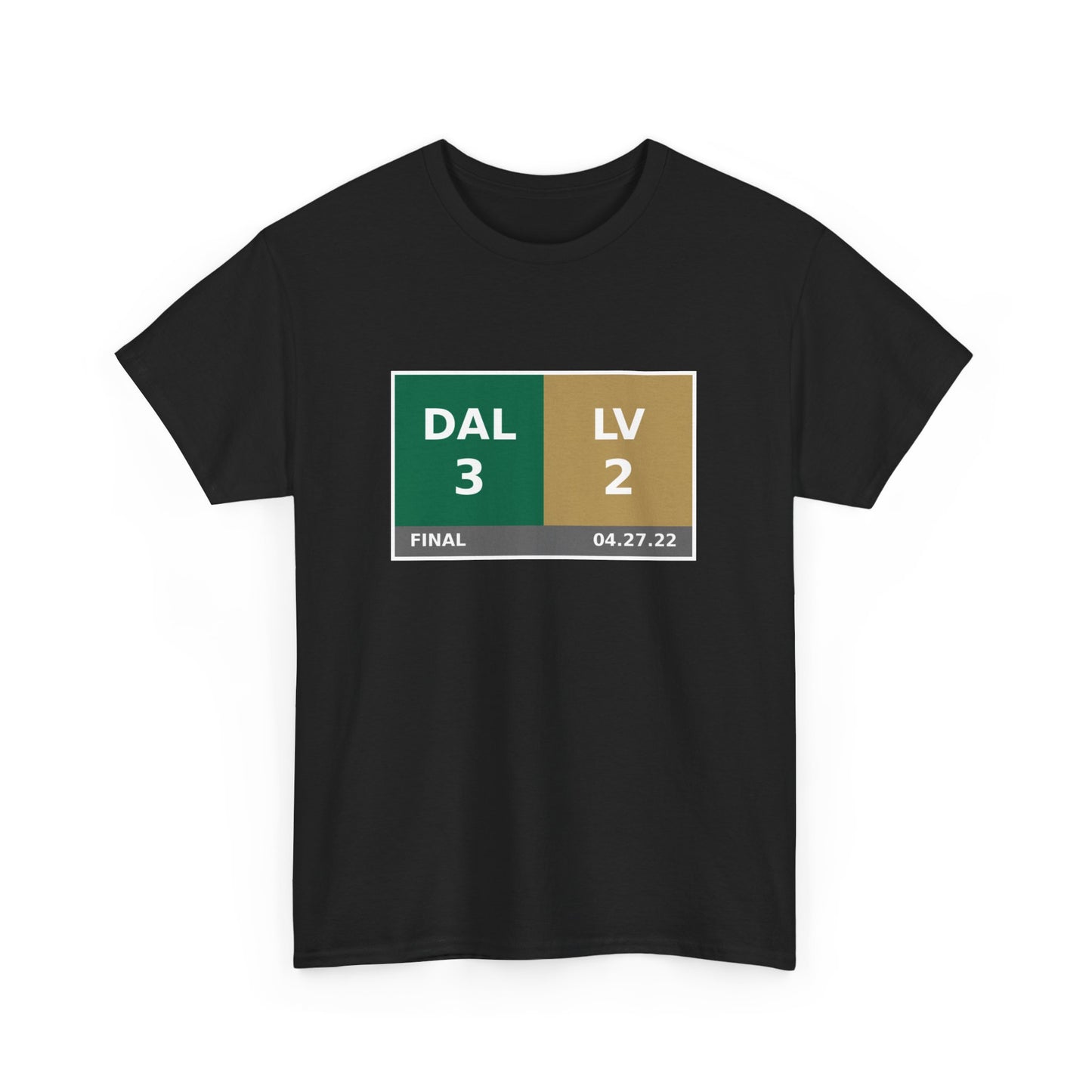 DAL vs LV Scoreboard Tee 04.27.22