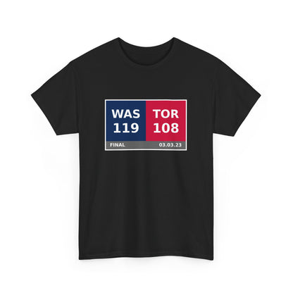 WAS vs TOR Scoreboard Tee 03.03.23