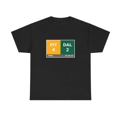 PIT vs DAL Scoreboard Tee 10.19.19