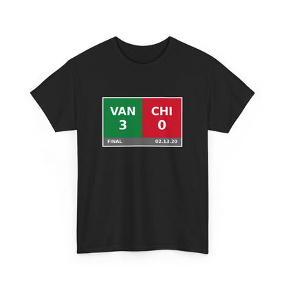 VAN vs CHI Scoreboard Tee 02.13.20