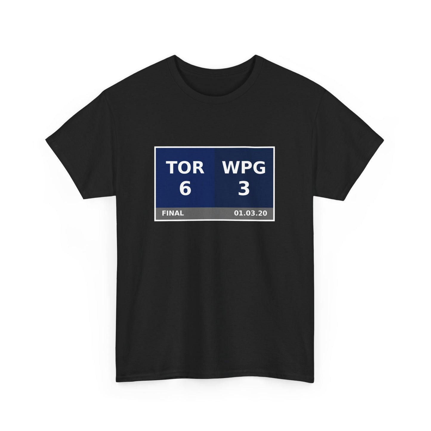 TOR vs WPG Scoreboard Tee 01.03.20