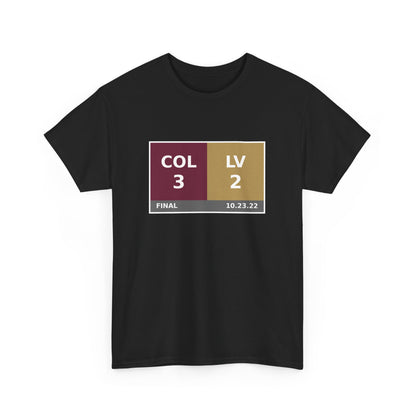 COL vs LV Scoreboard Tee 10.23.22