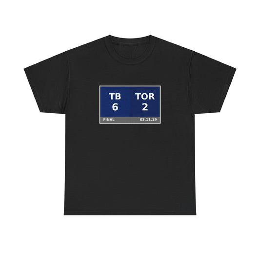 TB vs TOR Scoreboard Tee 03.11.19