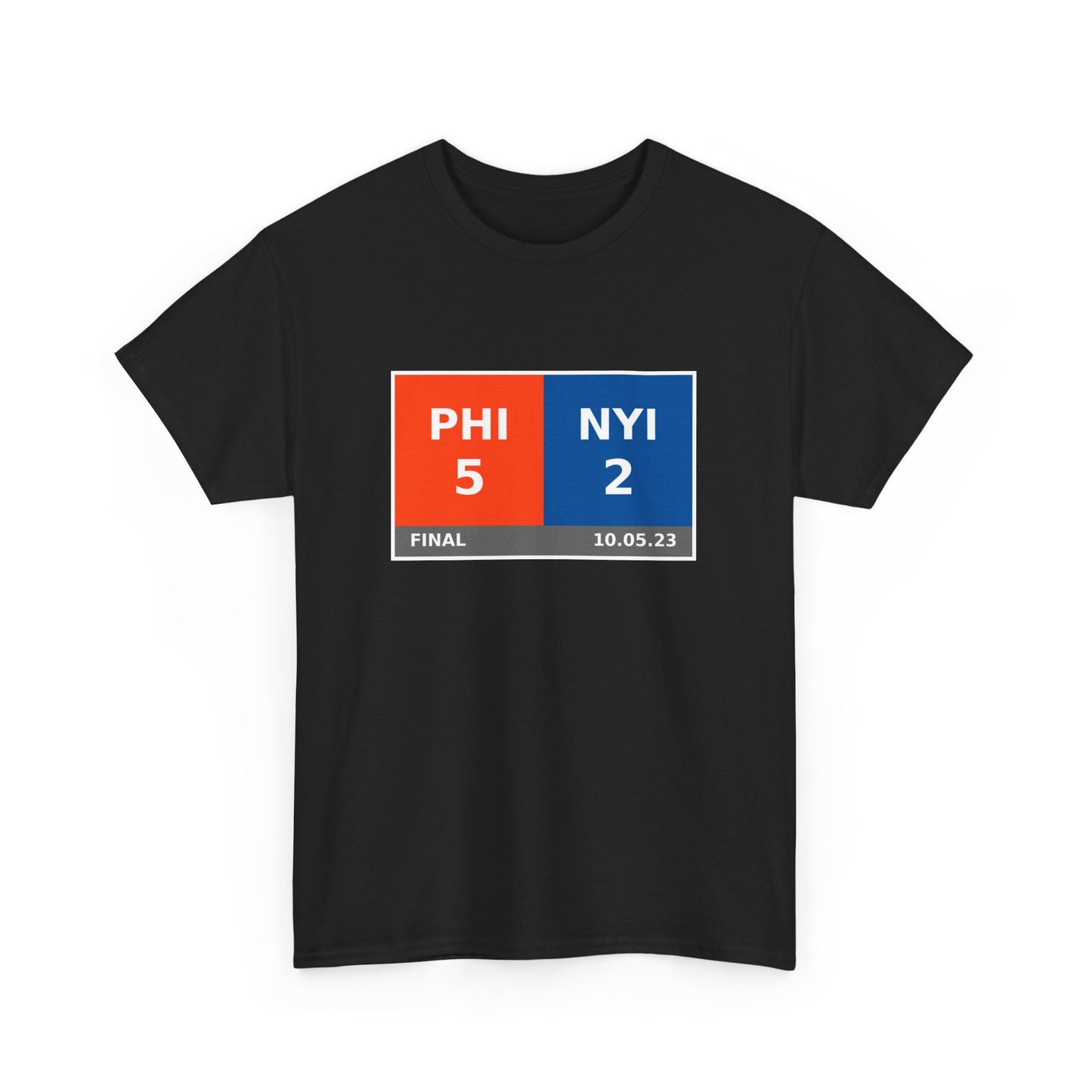 PHI vs NYI Scoreboard Tee 10.05.23