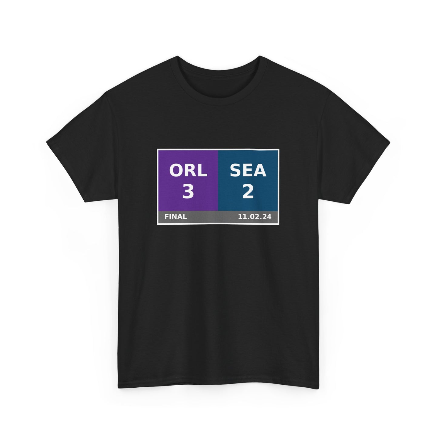 ORL vs SEA Scoreboard Tee 11.02.24