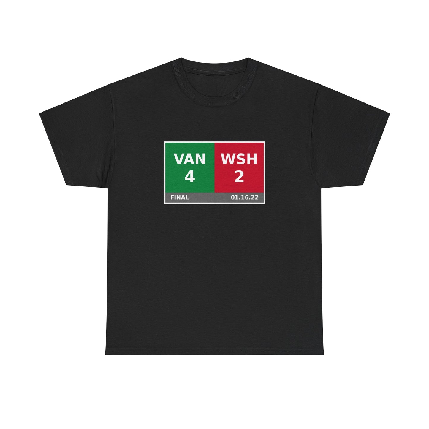 VAN vs WSH Scoreboard Tee 01.16.22