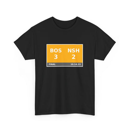 BOS vs NSH Scoreboard Tee 10.14.23