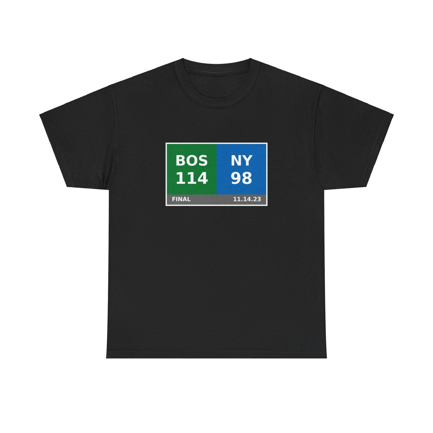 BOS vs NY Scoreboard Tee 11.14.23