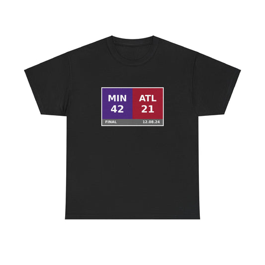 MIN vs ATL Scoreboard Tee 12.08.24