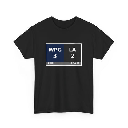 WPG vs LA Scoreboard Tee 11.14.21