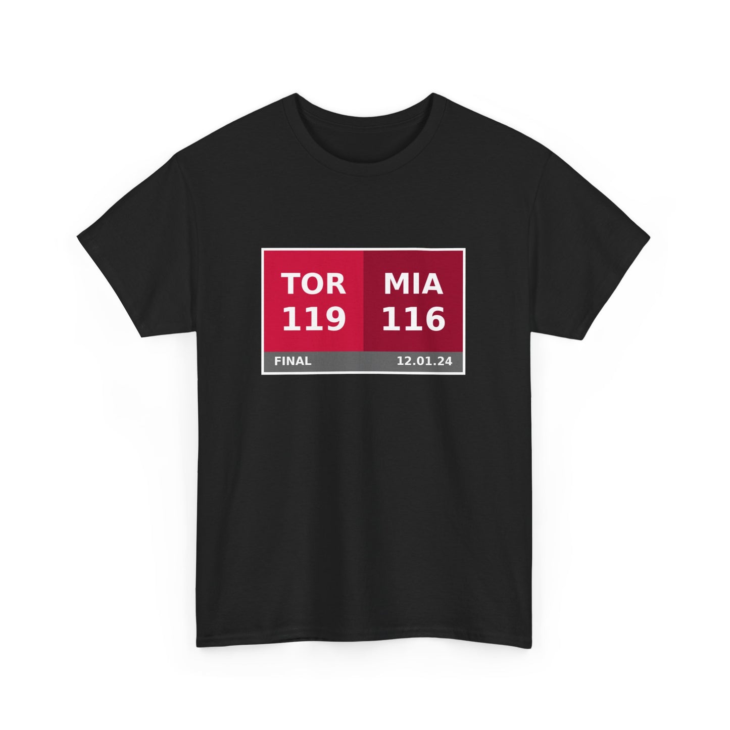 TOR vs MIA Scoreboard Tee 12.01.24