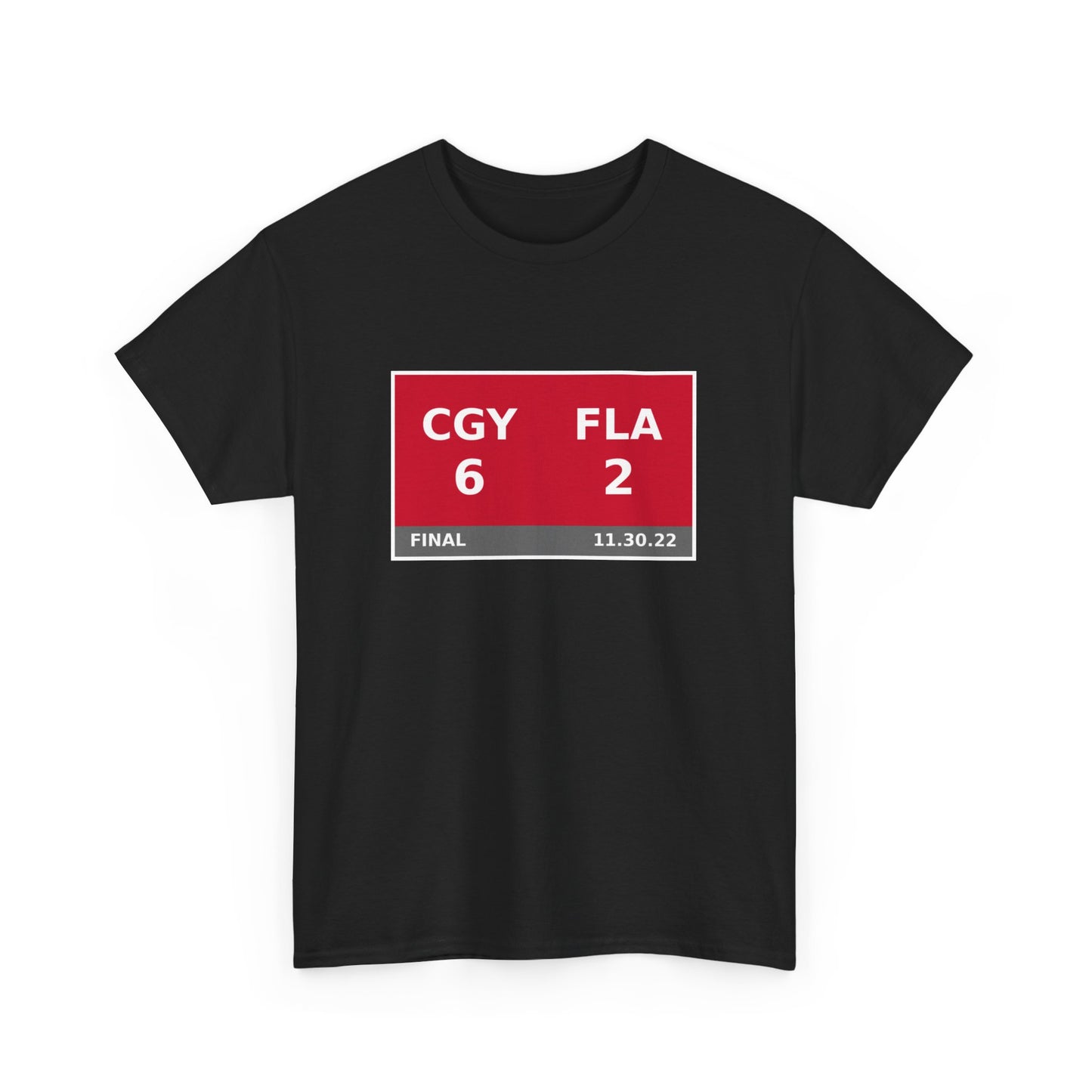 CGY vs FLA Scoreboard Tee 11.30.22