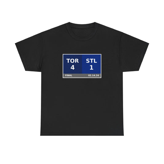 TOR vs STL Scoreboard Tee 02.14.24