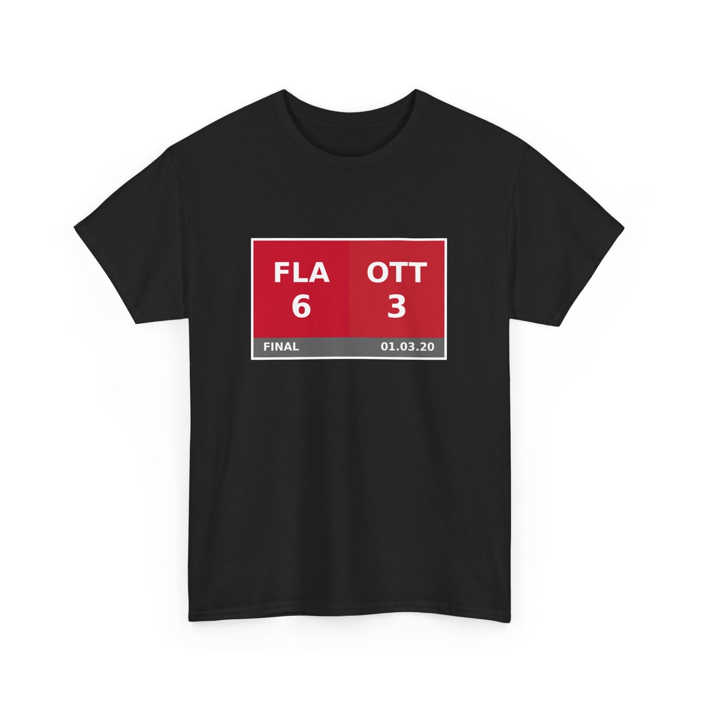 FLA vs OTT Scoreboard Tee 01.03.20