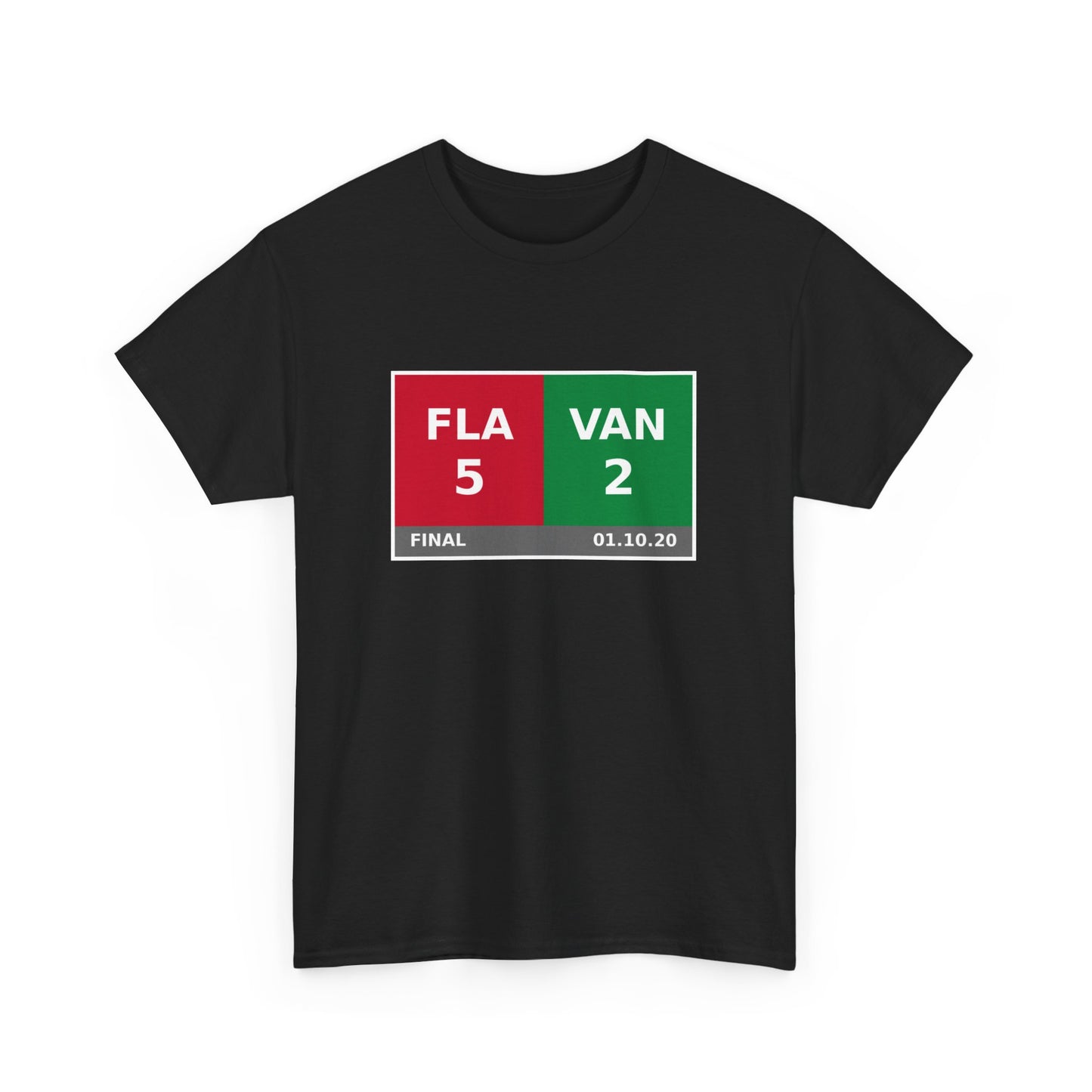 FLA vs VAN Scoreboard Tee 01.10.20