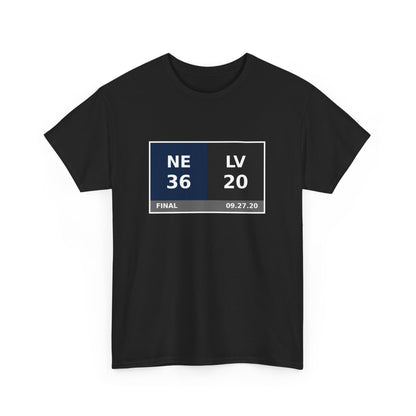 NE vs LV Scoreboard Tee 09.27.20