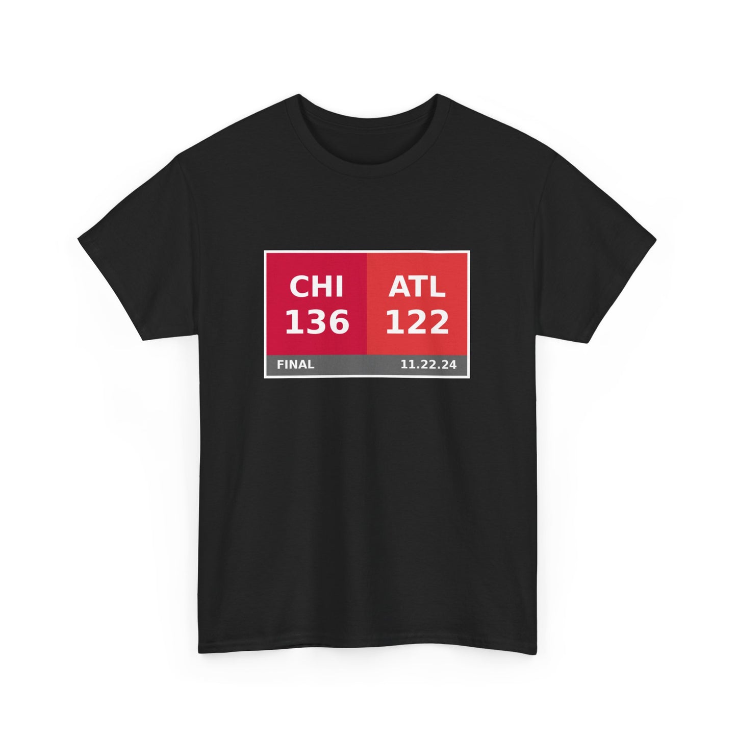 CHI vs ATL Scoreboard Tee 11.22.24