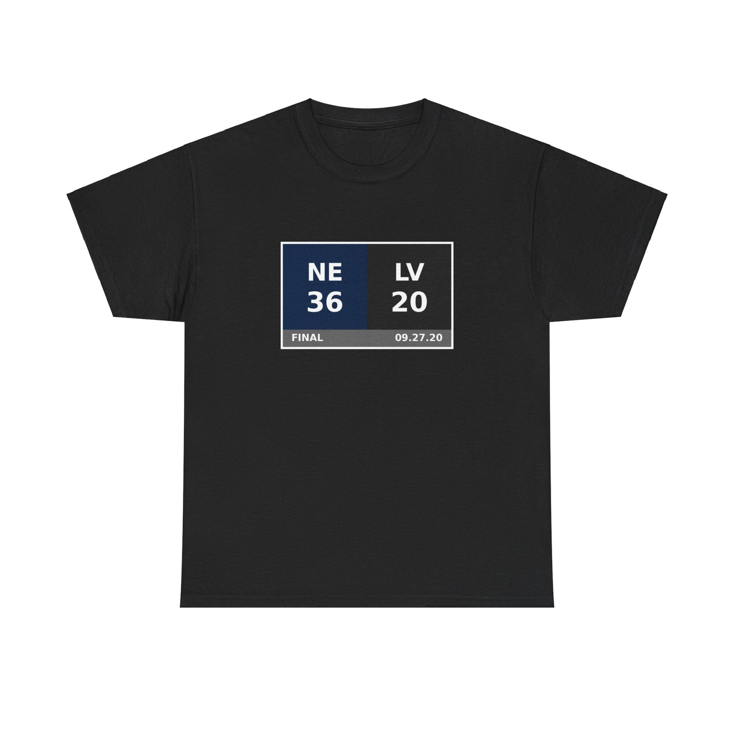 NE vs LV Scoreboard Tee 09.27.20