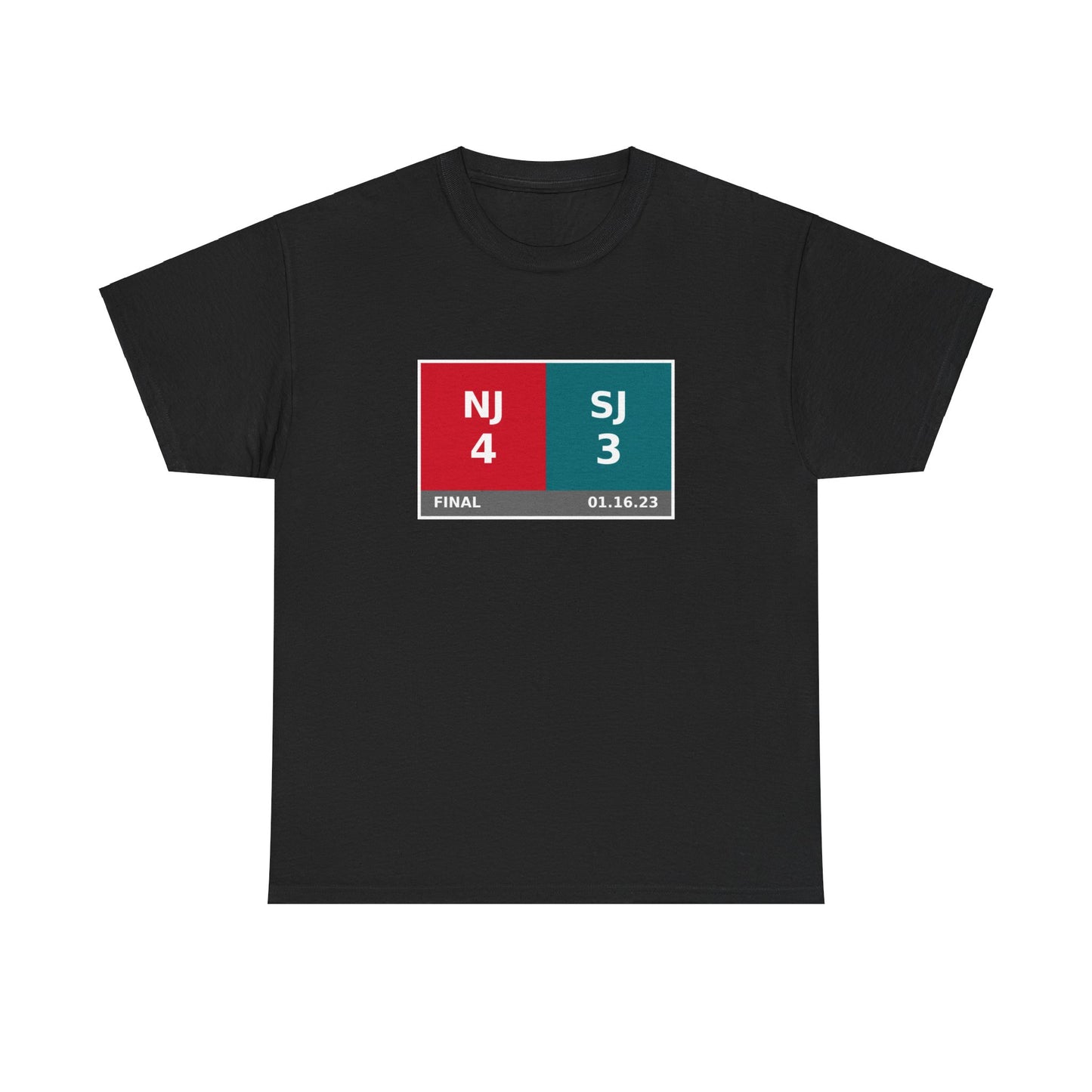 NJ vs SJ Scoreboard Tee 01.16.23