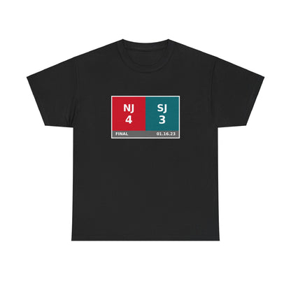 NJ vs SJ Scoreboard Tee 01.16.23