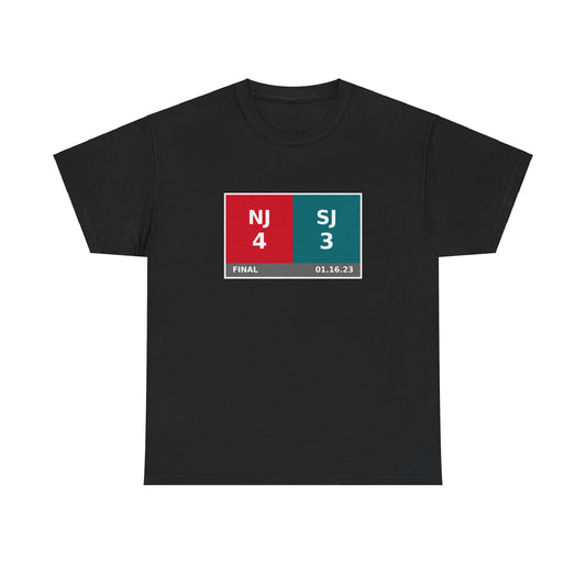 NJ vs SJ Scoreboard Tee 01.16.23