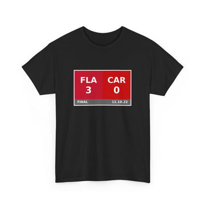 FLA vs CAR Scoreboard Tee 11.10.22