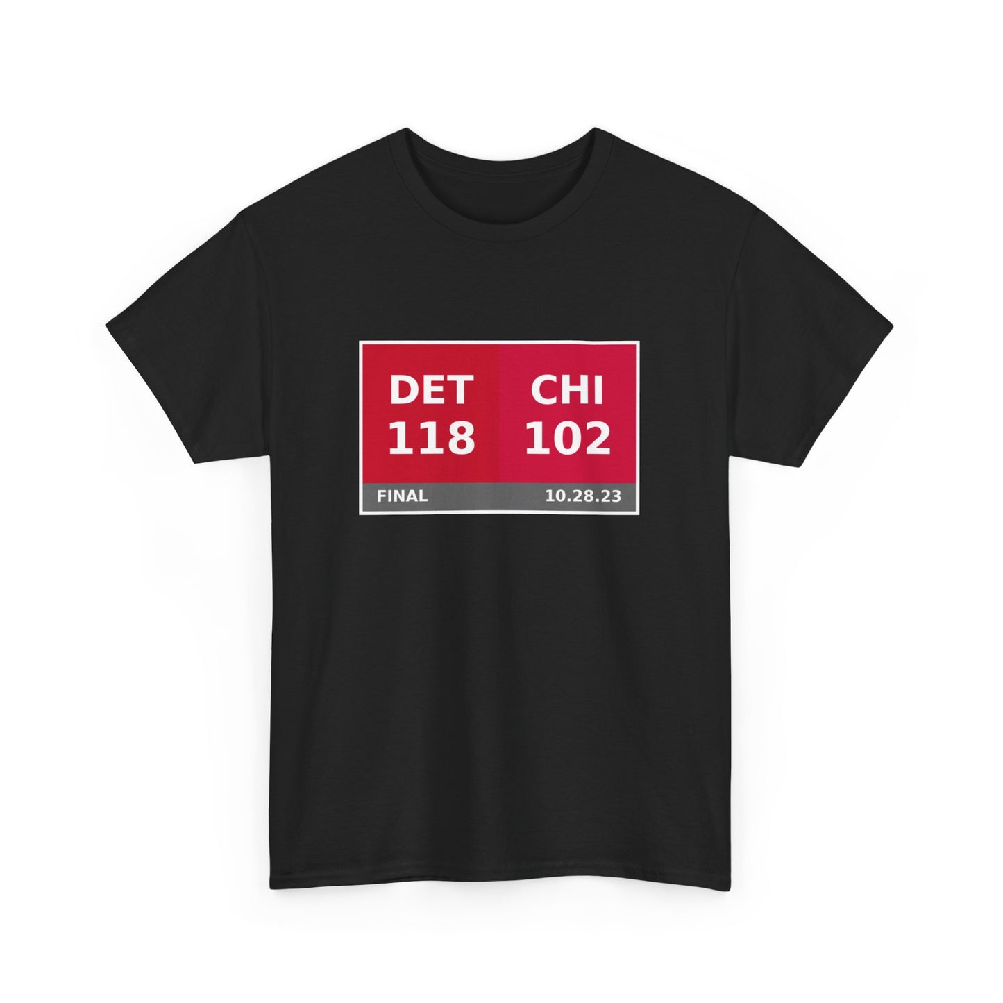 DET vs CHI Scoreboard Tee 10.28.23