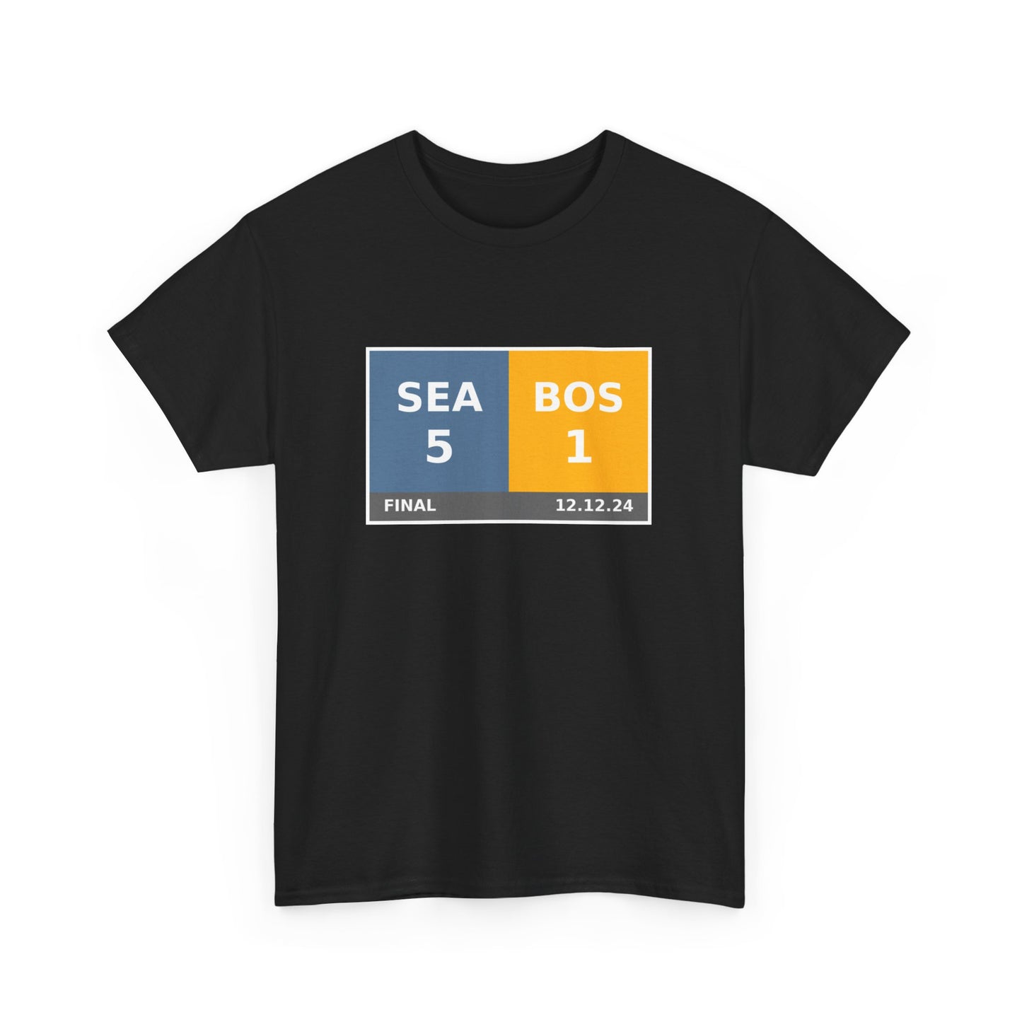 SEA vs BOS Scoreboard Tee 12.12.24