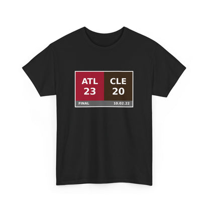 ATL vs CLE Scoreboard Tee 10.02.22