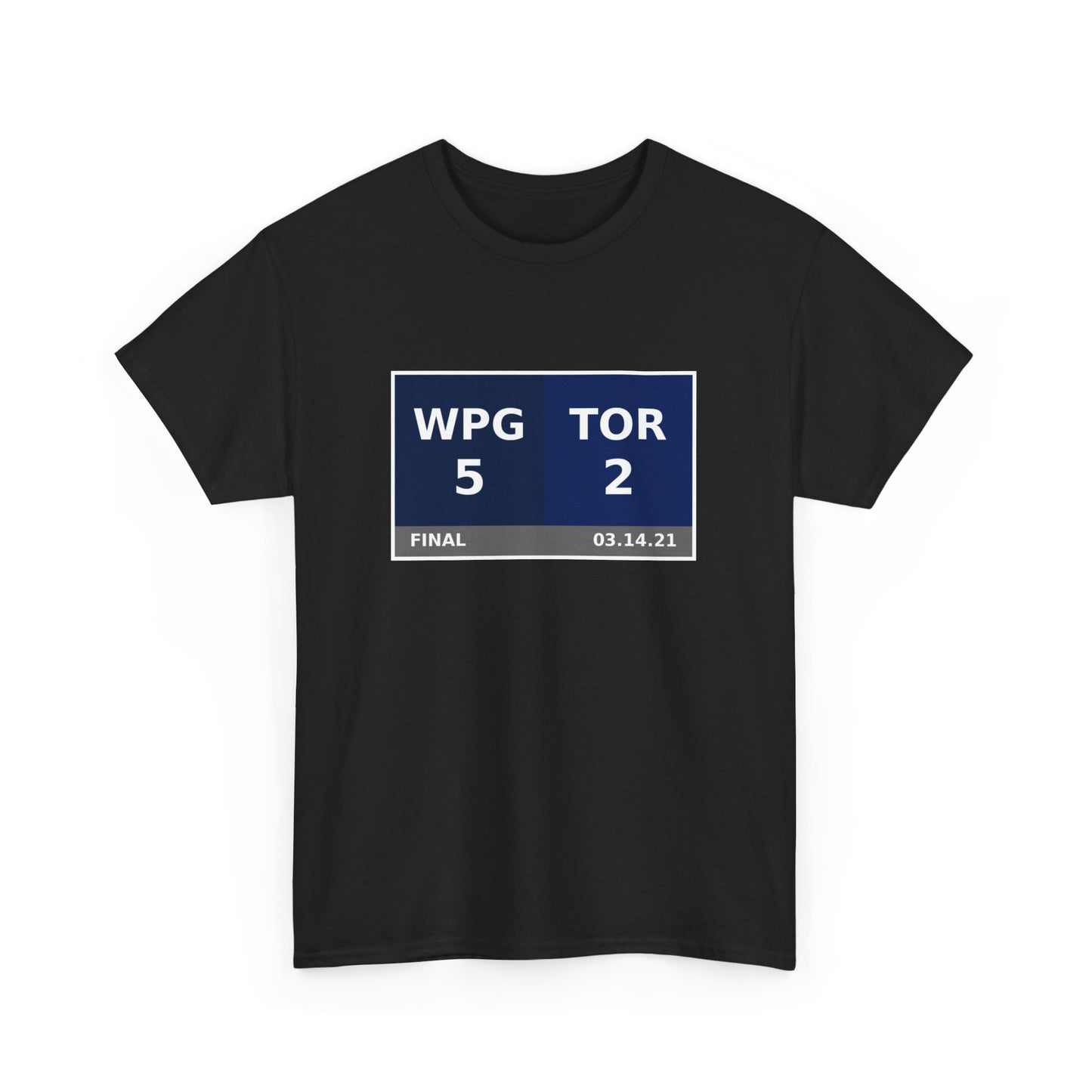 WPG vs TOR Scoreboard Tee 03.14.21