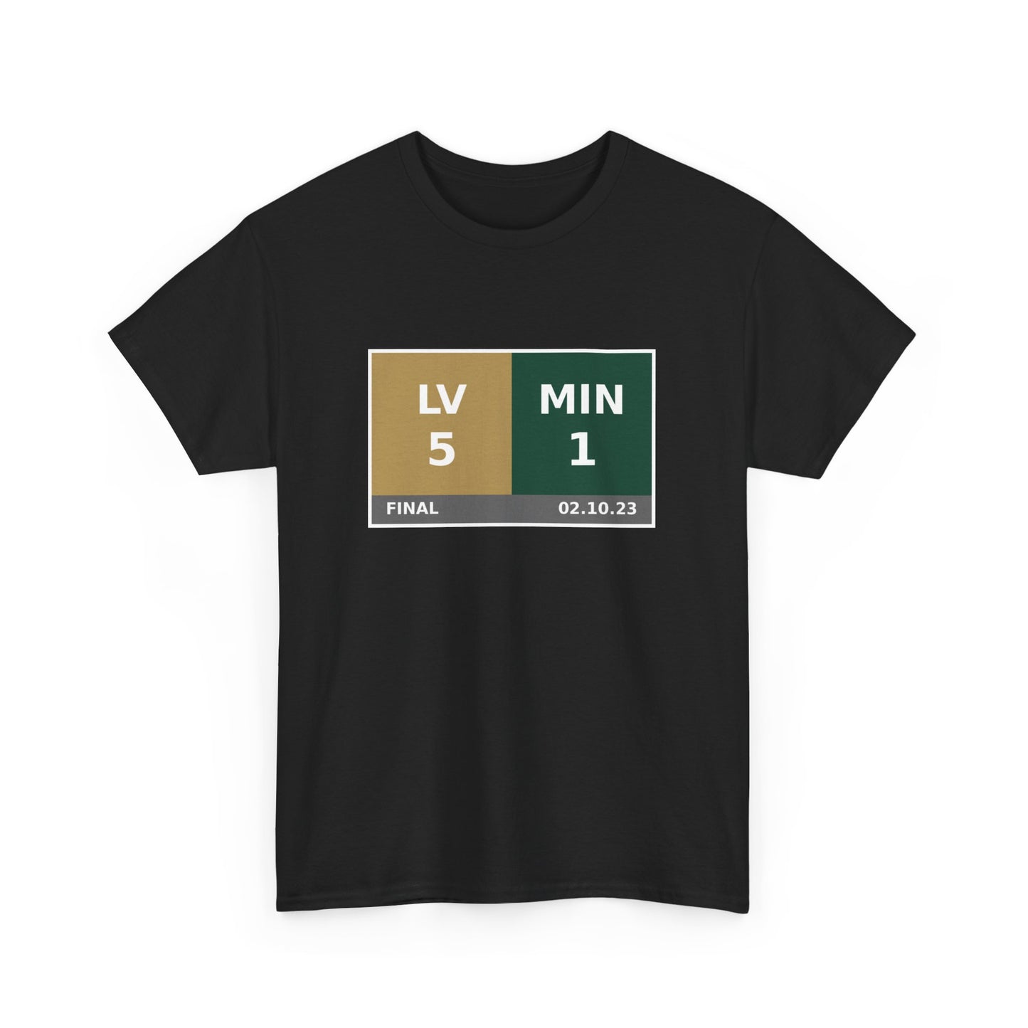 LV vs MIN Scoreboard Tee 02.10.23