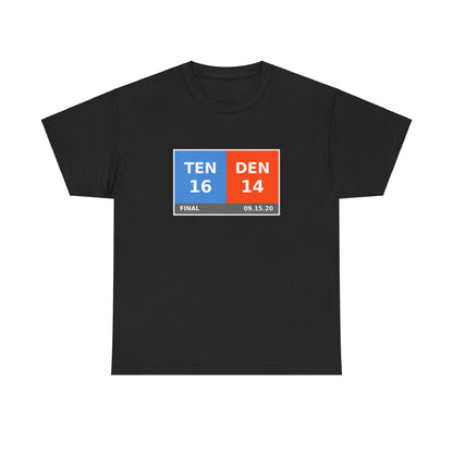 TEN vs DEN Scoreboard Tee 09.15.20