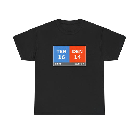 TEN vs DEN Scoreboard Tee 09.15.20