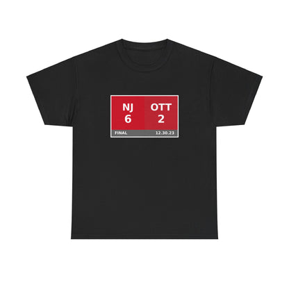 NJ vs OTT Scoreboard Tee 12.30.23