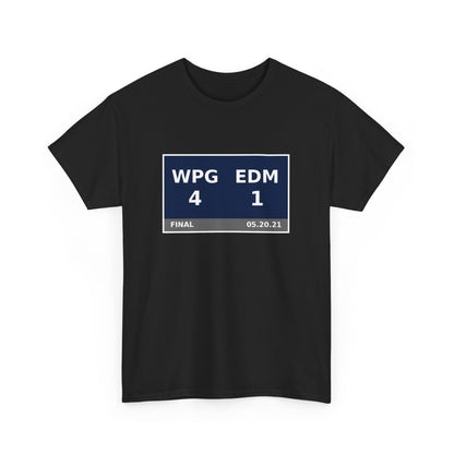 WPG vs EDM Scoreboard Tee 05.20.21