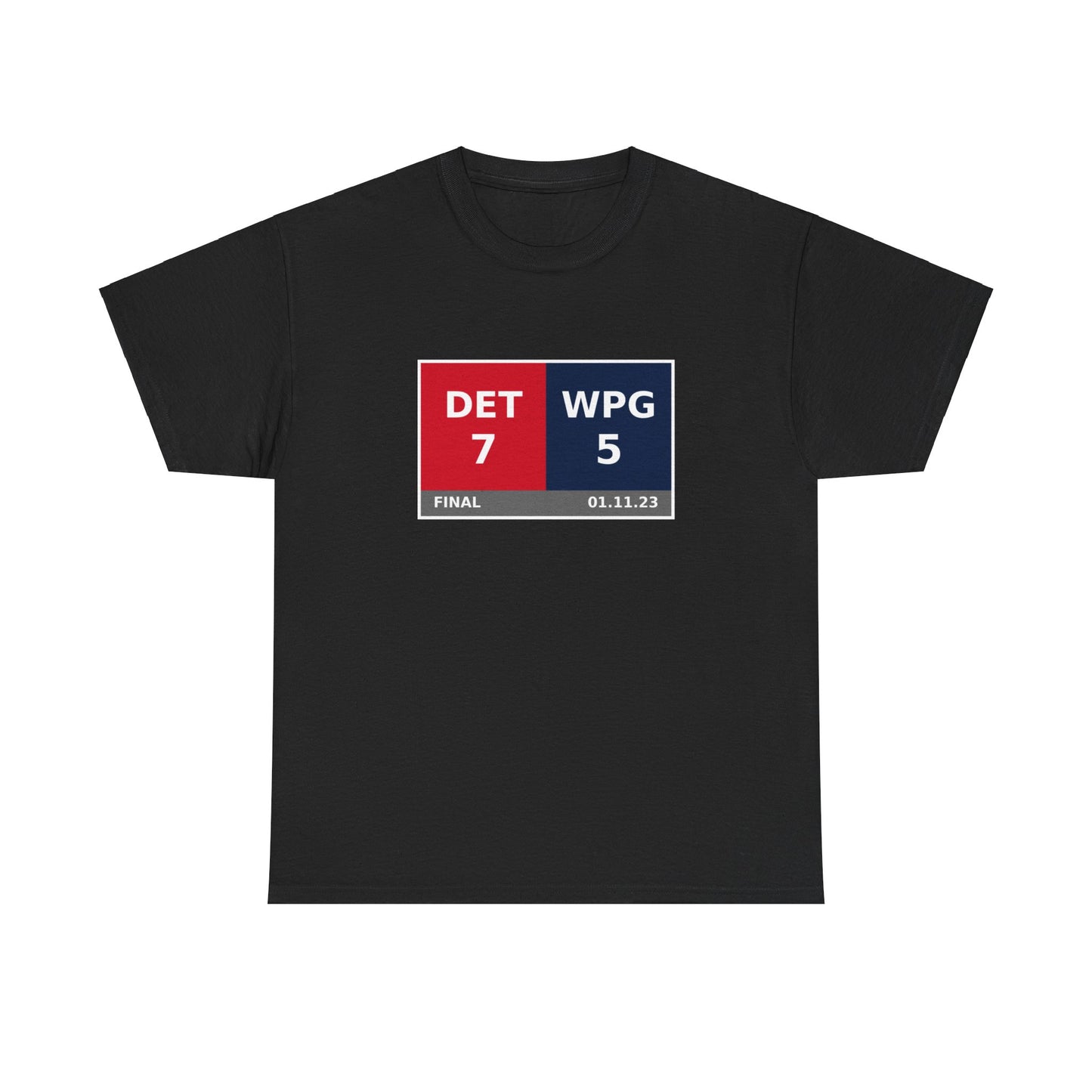 DET vs WPG Scoreboard Tee 01.11.23