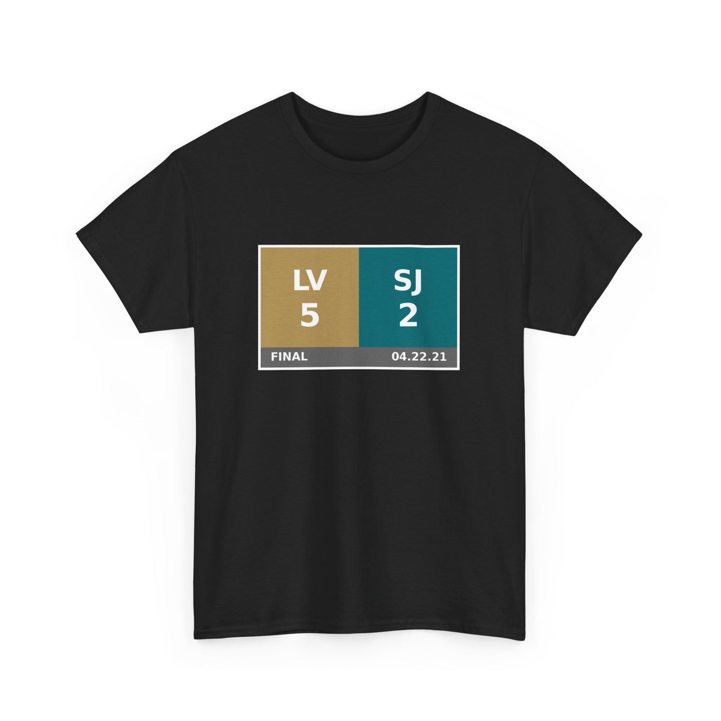 LV vs SJ Scoreboard Tee 04.22.21