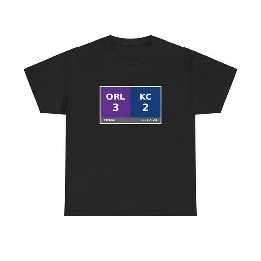 ORL vs KC Scoreboard Tee 11.17.24