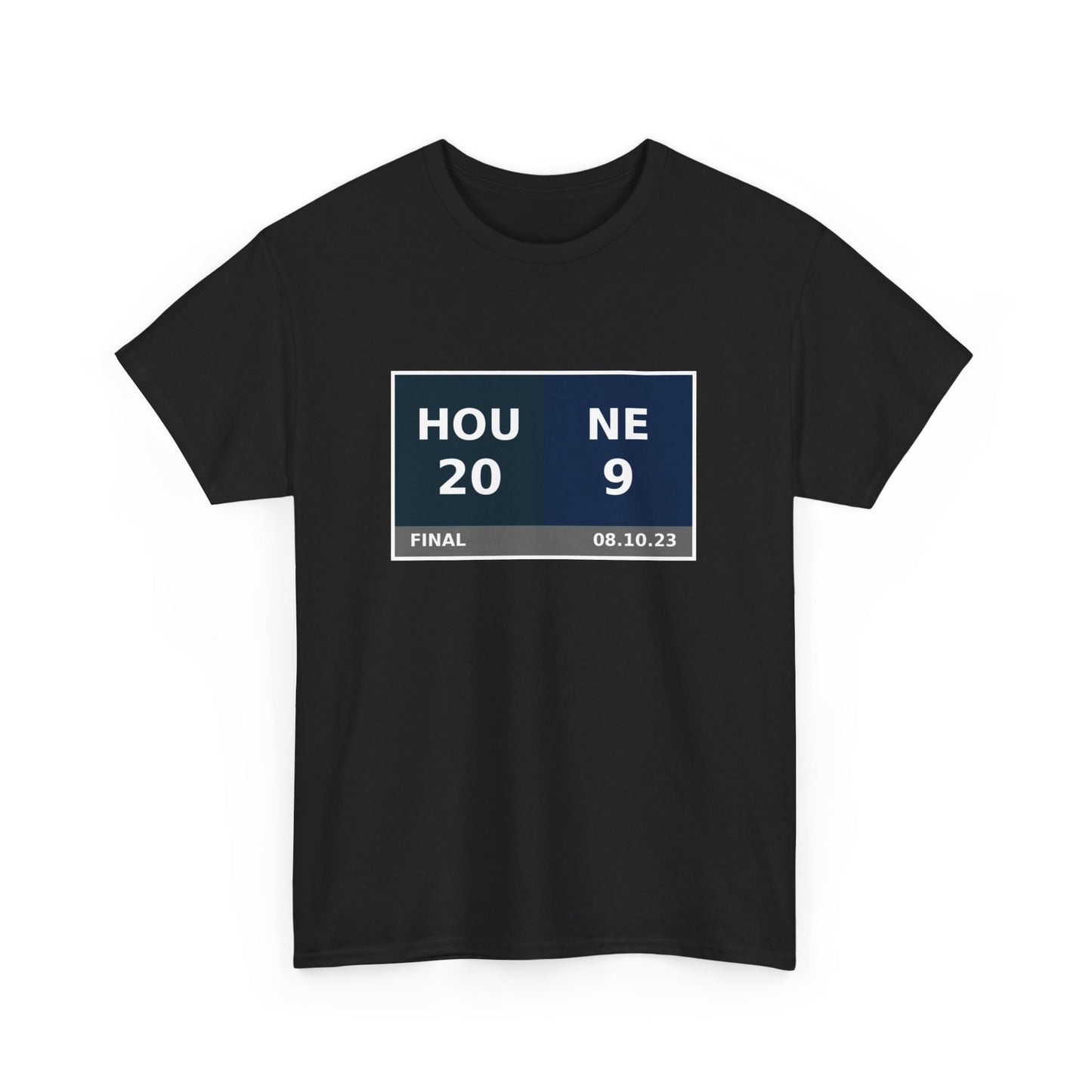 HOU vs NE Scoreboard Tee 08.10.23