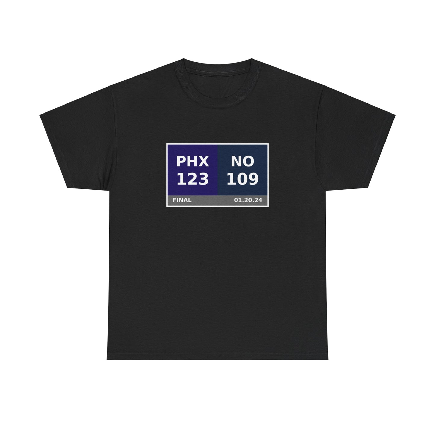 PHX vs NO Scoreboard Tee 01.20.24