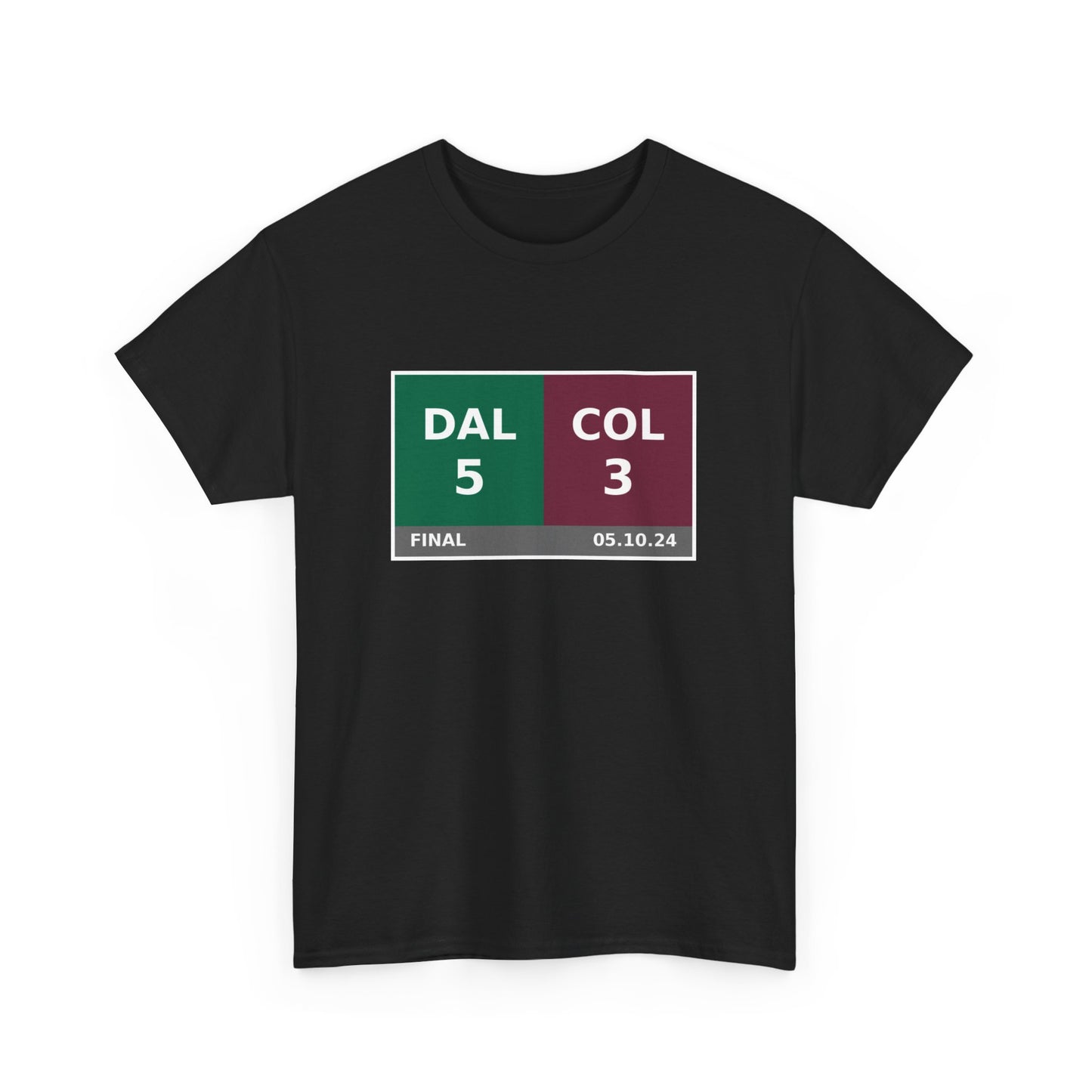 DAL vs COL Scoreboard Tee 05.10.24