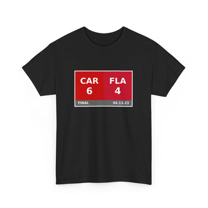 CAR vs FLA Scoreboard Tee 04.13.23