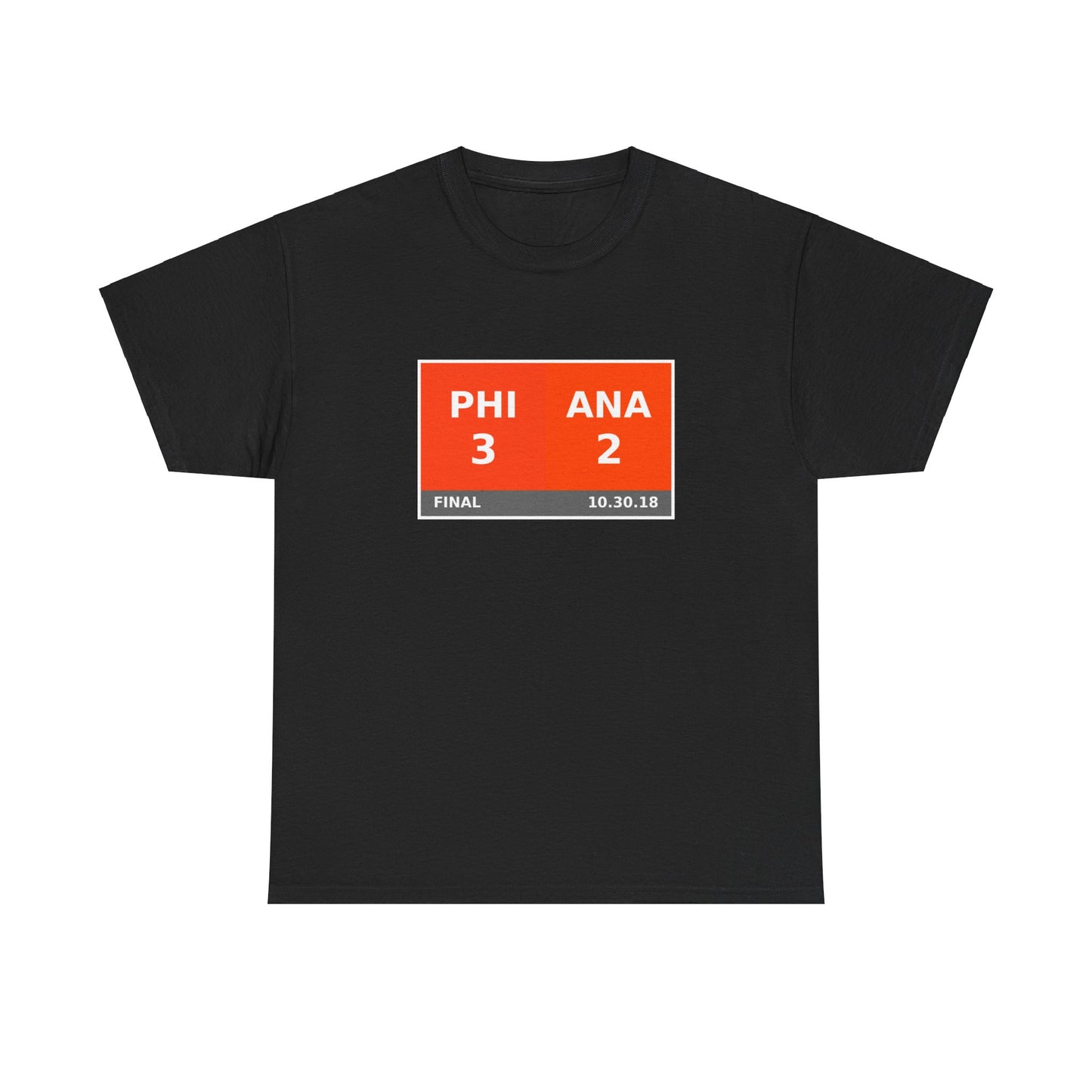 PHI vs ANA Scoreboard Tee 10.30.18