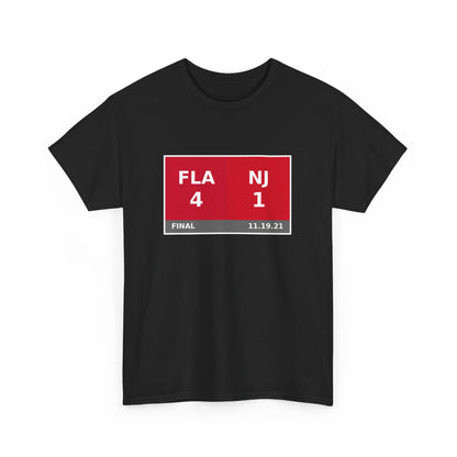 FLA vs NJ Scoreboard Tee 11.19.21