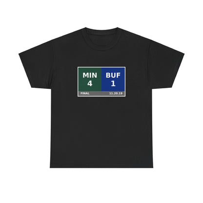 MIN vs BUF Scoreboard Tee 11.20.19