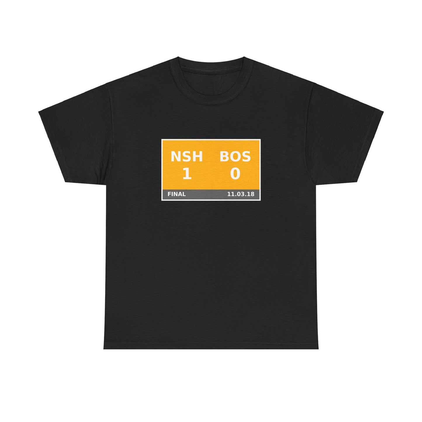 NSH vs BOS Scoreboard Tee 11.03.18