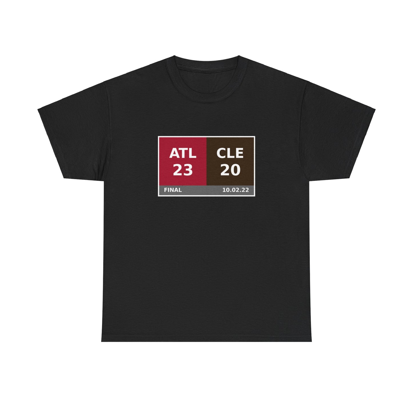 ATL vs CLE Scoreboard Tee 10.02.22