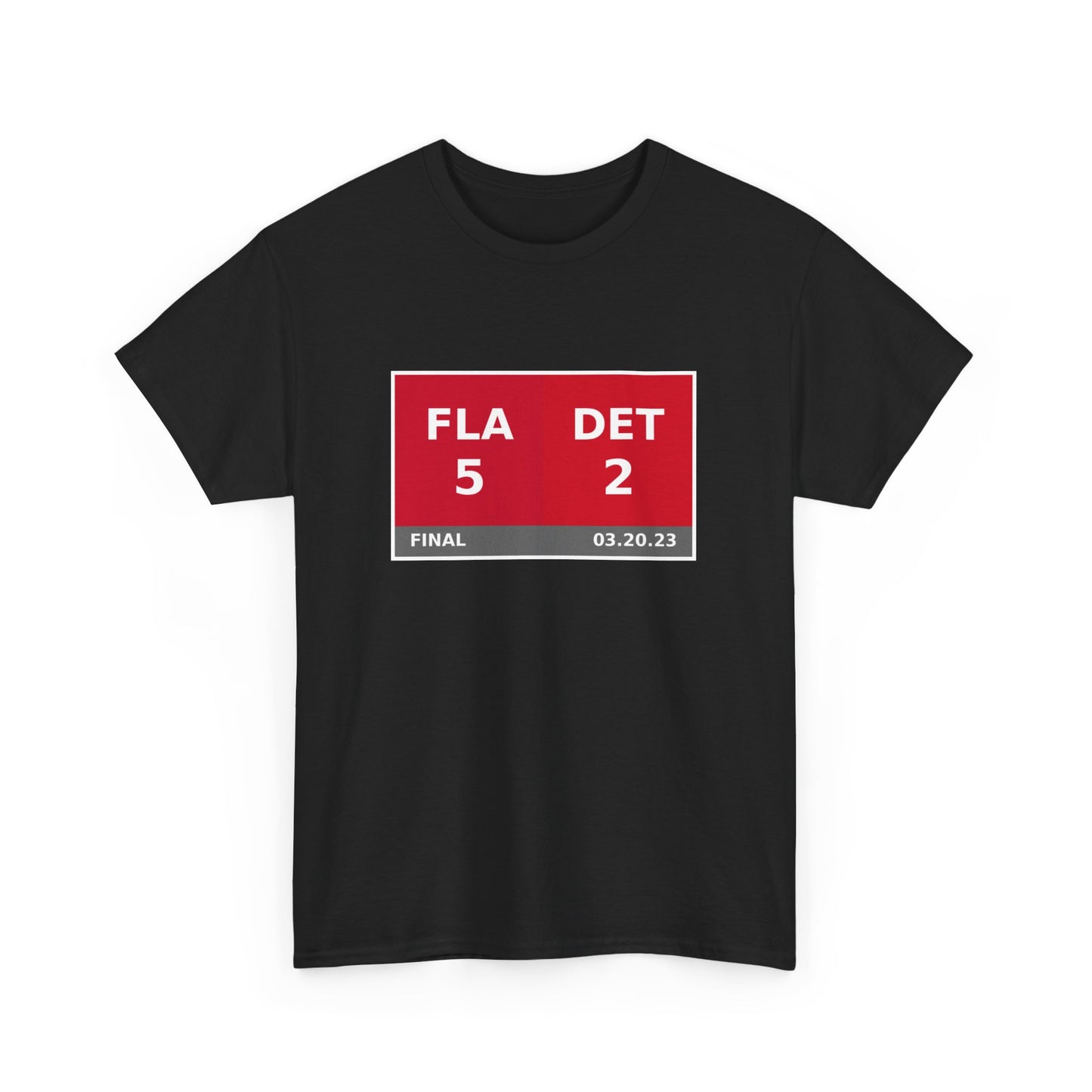 FLA vs DET Scoreboard Tee 03.20.23